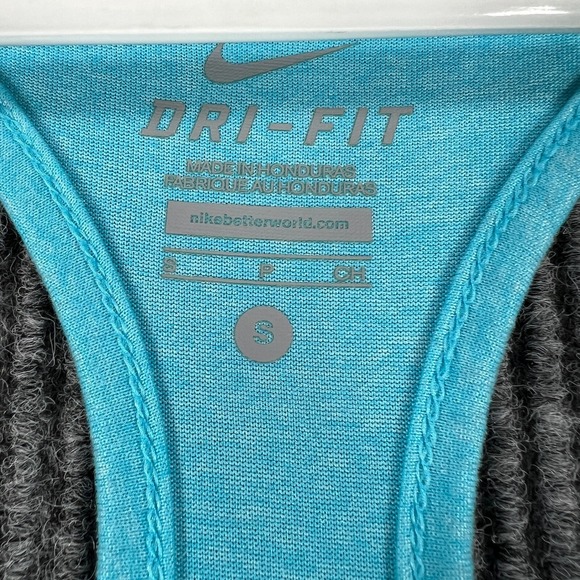 Nike Tank Top Womens Small Blue Sleeveless Workout Active Gym Running - Picture 3 of 11